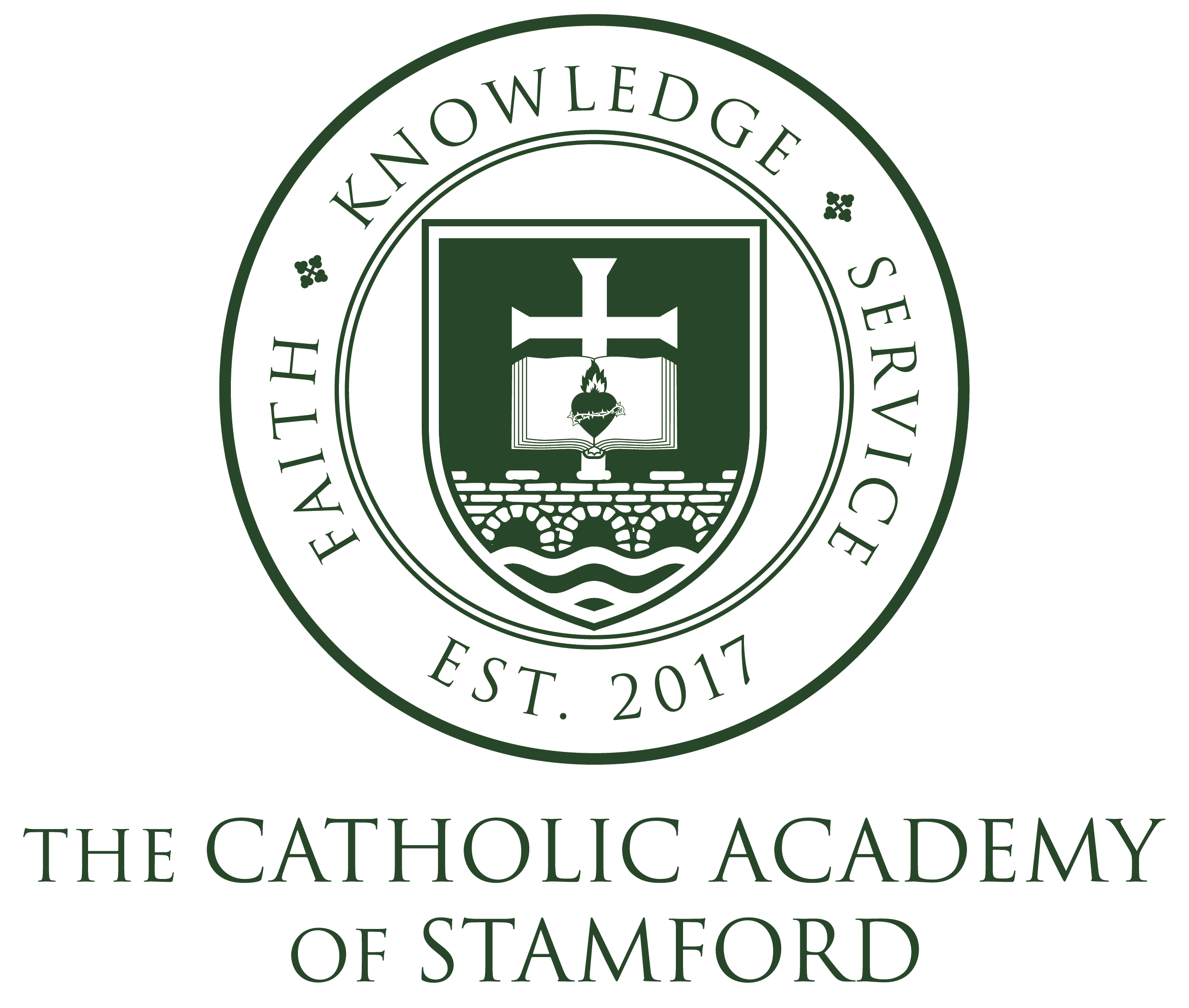 The Catholic Academy of Stamford logo